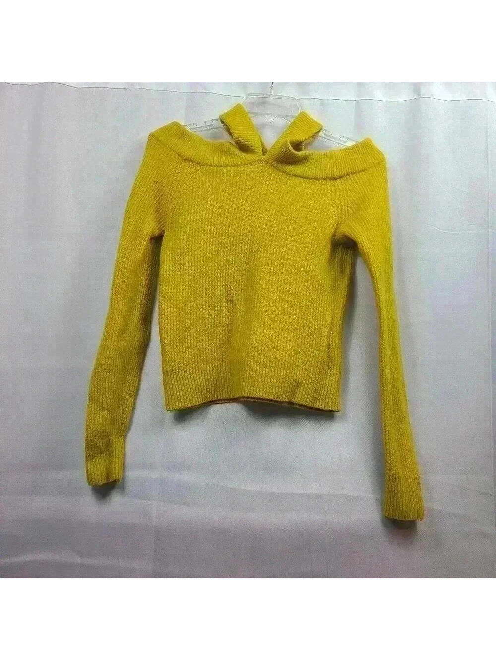 Moth by Anthropologie Yellow Wool Sweater Women's XS